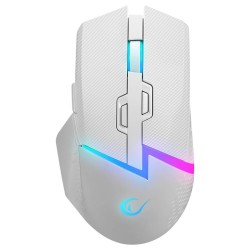 Mysz bezprzewodowa Rampage DROPM3V2-WHITE Drop M3 V2 24000 DPI biała