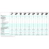 Lampka LED rowerowa Esperanza SCORPIUS PRO 1750 LX EOT060 profesjonalna na przód