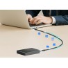 Kabel USB 3.2 Gen2x2 LogiLink CU0443 USB-C - USB-C, M/M, 20 Gb/s, 240 W, 4K, czarny, 1,5m