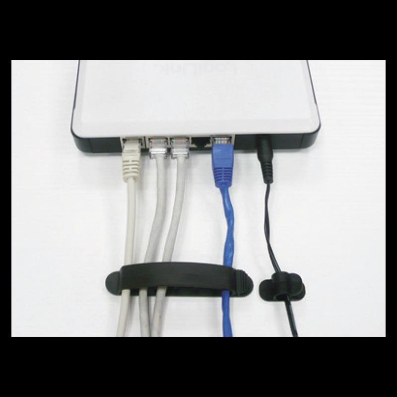 Organizer kabli LogiLink KAB0039 zestaw mocowań