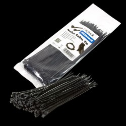 Opaska zaciskowa LogiLink KAB0003B 100szt, dł. 0,2m czarne