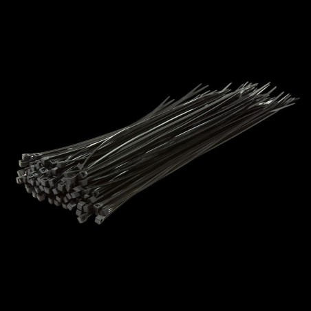 Opaska zaciskowa LogiLink KAB0004B 100szt, dł. 0,3m czarne