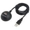 Kabel USB LogiLink CU0013B USB A(M) USB A(F) stacja dokująca
