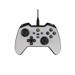 Gamepad Genesis Mangan 300 przewodowy do PC/SWITCH/MOBILE biały