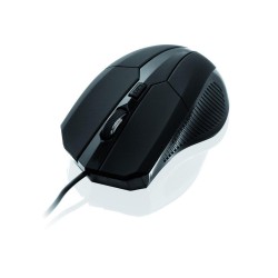 Mysz przewodowa iBOX i005 laserowa czarna, OEM