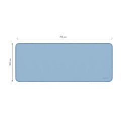 Podkładka pod klawiaturę, myszkę LogiLink ID0221 XXL, 70 x 30 cm, niebieska