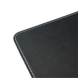 Podkładka pod mysz LogiLink ID0150 skórzany design, 22 x 18 cm, czarna