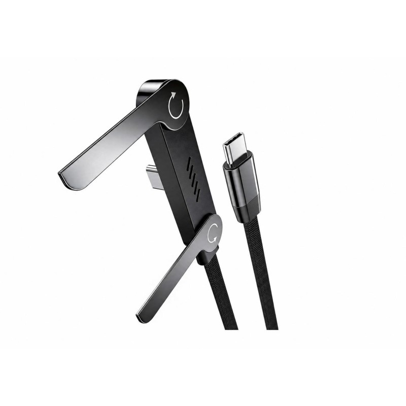 Kabel USB-C - USB-C Vakoss TC-U570 1m z funkcją stojaka 100W