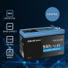 Akumulator LiFePO4 Qoltec Litowo-Żelazowo-Fosforanowy | 12.8V | 9Ah | 115.2Wh | BMS