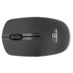 Zestaw bezprzewodowy klawiatura z myszką Titanium TK108 Memphis, 2,4GHz, czarny