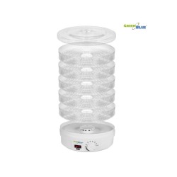 Suszarka do grzybów GreenBlue GB190 Moc 250W - bardzo cicha, wysokie sito 3,5cm