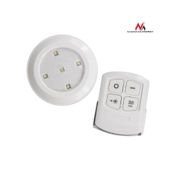 Zestaw 6 lamp LED Maclean MCE165 z pilotem na baterie 3xAAA