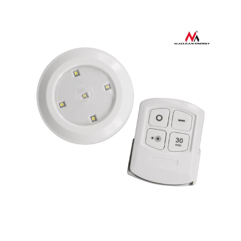 Zestaw 6 lamp LED Maclean MCE165 z pilotem na baterie 3xAAA