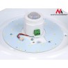 Plafon LED Maclean MCE131 12W z czujnikiem ruchu pir zasięg 6m