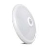 Plafon LED Maclean MCE131 ACU 12W z czujnikiem ruchu pir i zasilaniem awaryjnym zasięg 6m