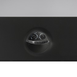 Lampa LED z czujnikiem Maclean MCE344 B, czujnik ruchu PIR, kolor czarny, 15W, IP65, 1560lm, barwa neutralna biała (4000K)