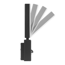 Lampa LED z czujnikiem ruchu Maclean MCE516 GR, czujnik ruchu PIR, kolor szary, 10W, IP65, 800lm, barwa neutralna biała (4000K)
