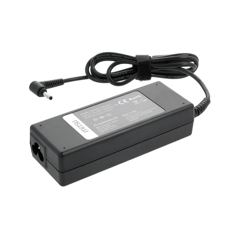 Zasilacz sieciowy Mitsu 19.5V 4.62A (4.0x1.7) 90W do notebooka Dell