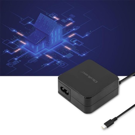 Zasilacz sieciowy Qoltec 65W | 5-20.3V | 2-3.25A | USB typ C | PD