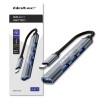 Hub Qoltec adapter USB-C 3.1 4w1 | USB 3.0 | 3x USB 2.0