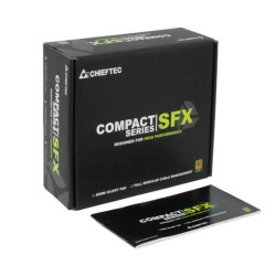 Zasilacz Chieftec CSN-550C 550W SFX 80mm 80+Gold aPFC Spraw 90%