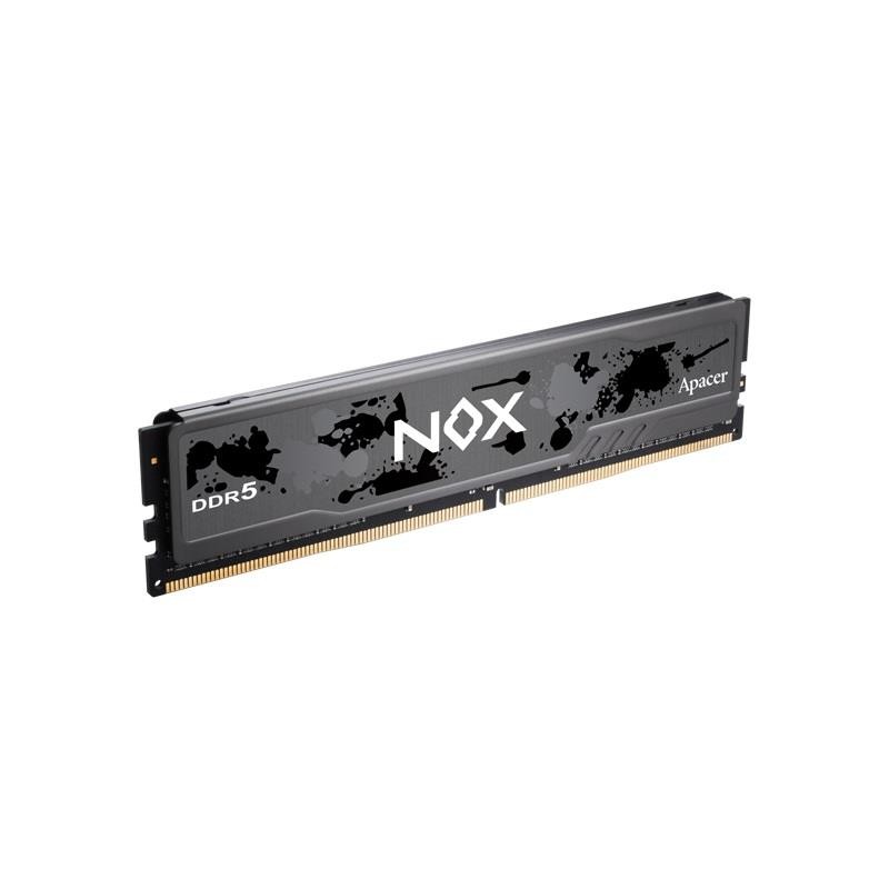 Pamięć DDR5 Apacer NOX 16GB (1x16GB) 5600MHz CL40 1,25V Black