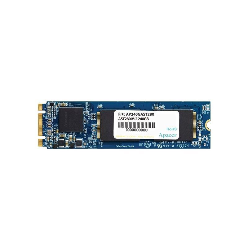 Dysk SSD Apacer AST280 240GB M.2 SATA3 2280 (520/495 MB/s) 7mm, TLC 3D NAND