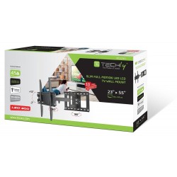 Uchwyt ścienny Techly 23"-55", 45kg obrotowy