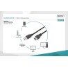Kabel przedłużający DIGITUS USB 3.1 Gen.1 SuperSpeed 5Gbps Typ USB A/USB A M/Ż czarny 3m