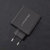 Ładowarka sieciowa Qoltec 63W | 5-20V | 1.5-3A | USB typ C PD | USB QC 3.0 | Czarna
