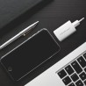 Ładowarka sieciowa Qoltec 65W GaN ULTRA | 5-20V | 2.25-3.25A | 1 x USB typ C PD | 1 x USB QC 3.0 | Biała