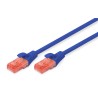 Patchcord DIGITUS UTP kat. 6 2m PVC niebieski