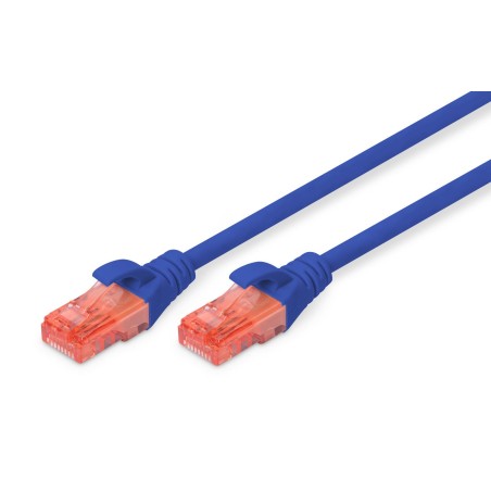 Patchcord DIGITUS UTP kat. 6 5m PVC niebieski