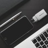 Ładowarka sieciowa Qoltec 65W GaN | 5-20V | 3-3.35A | 2xUSB-C PD | 1xUSB QC 3.0 | Biała