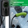 Ładowarka Qoltec do samochodu elektrycznego EV z regulacją 2w1 typ2 | SCHUKO | 3.5kW | 230V | LCD | Przenośna | Wallbox | 5m
