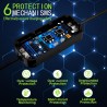 Ładowarka Qoltec do samochodu elektrycznego EV z regulacją 2w1 typ2 | SCHUKO | 3.5kW | 230V | LCD | Przenośna | Wallbox | 5m