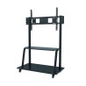 Stojak mobilny Techly 55"-100", 150kg z półką