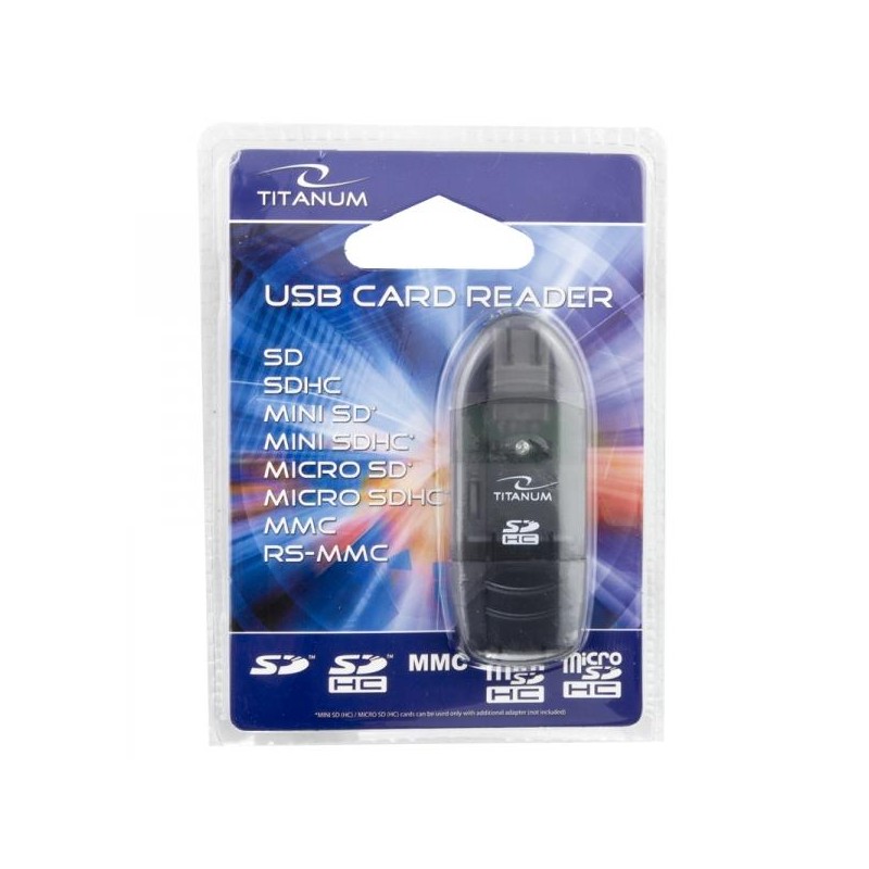 Czytnik kart SDHC/MicroSDHC Titanum TA101K (SDHC Pen Drive)