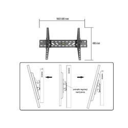 Uchwyt Tracer Wall 660 LED\LCD (32"-60")