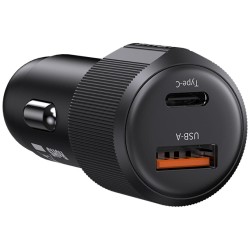 Ładowarka samochodowa Usams CC283 60W USB-A + USB-C PD Fast Charge