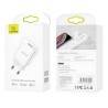 Ładowarka sieciowa Usams T18 2,1A 1xUSB- bez kabla - biała