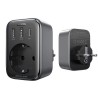 Ładowarka sieciowa Ugreen CD314 90613 do 2x USB, 1x USB-C 30W + AC 3680W
