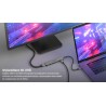 Hub USB-C Unitek H1118A 7w1, HDMI 4K, 3x USB-A, USB-C PD 100W, alu