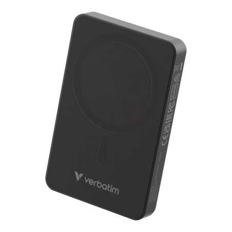 Powerbank Verbatim Charge 'n' Go Essentials Magnetic Wireless 10000mAh USB-C PD 3.0 Black