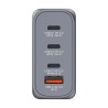 Ładowarka sieciowa Verbatim GaN GNC-100 3xUSB-C PD (2x100W+65W) 1xUSB-A QC 3.0