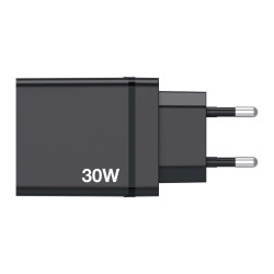 Ładowarka sieciowa Verbatim 1xUSB-C PD 20W 1xUSB-A QC 3.0 2xUSB-A 10W UE czarna