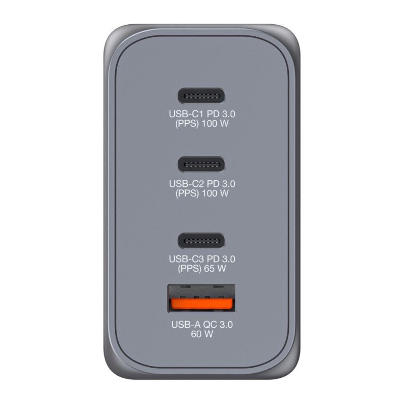 Ładowarka sieciowa Verbatim GaN GNC-200 3xUSB-C PD (2x100W+65W) 1xUSB-A QC 3.0