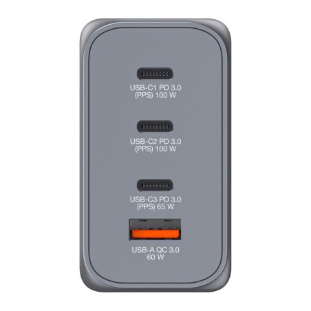 Ładowarka sieciowa Verbatim GaN GNC-200 3xUSB-C PD (2x100W+65W) 1xUSB-A QC 3.0