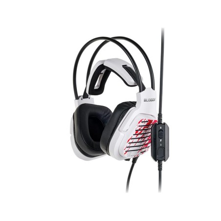 Słuchawki z mikrofonem A4Tech BLOODY G565 Enegry White