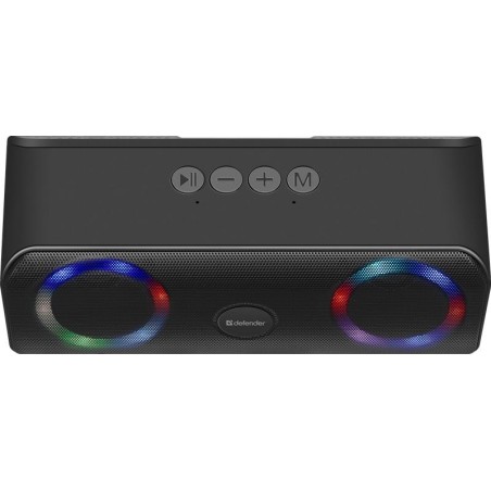 Głośnik Defender Q1 Bluetooth 10W BT/FM/TF/USB/AUX/TWS/LED